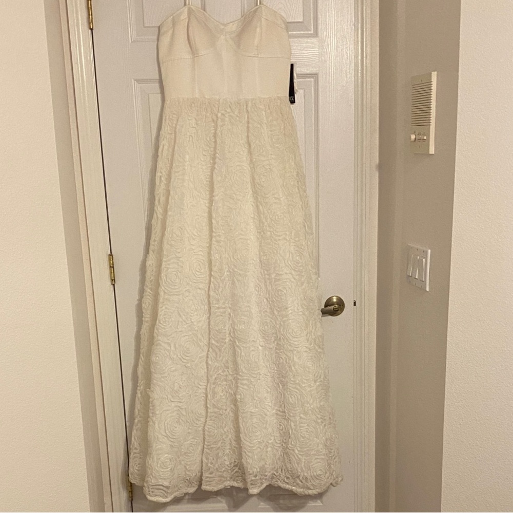 Elegant White Women’s Dress